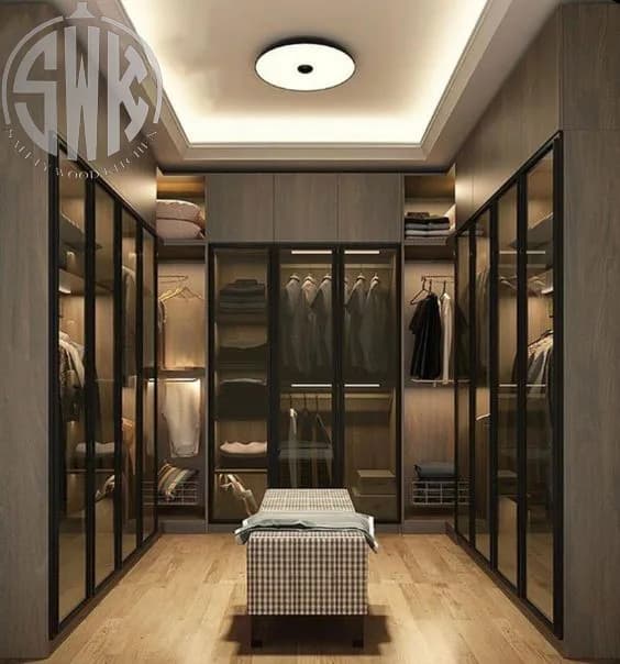 دريسنج روم مودرن بلمسة فخامة وأناقة SAFETY WOOD للمطابخ والدريسنج روم 📞 - في مدينة نصر