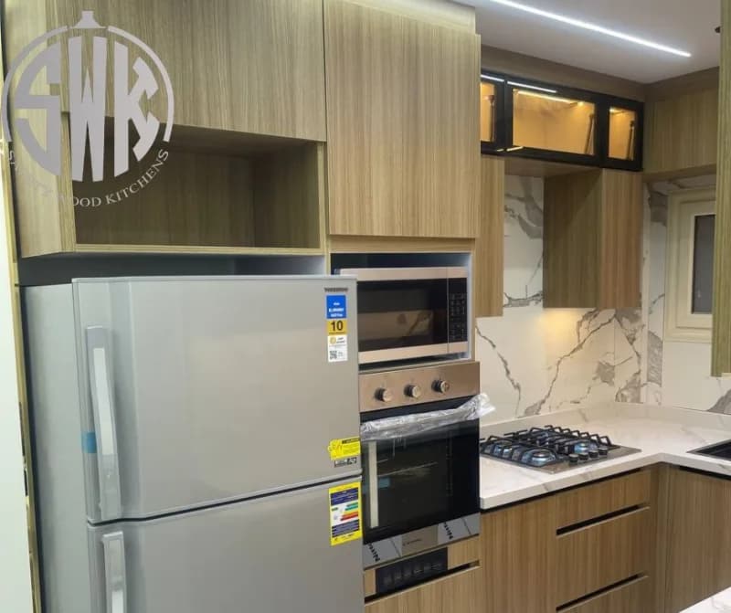 واعرفي الفرق الحقيقي 🤔🔥 ليه مطابخ PVC بقت من أكتر الاختيارات في 2026؟ السر عند - SAFETY WOOD للمطابخ والدريسنج روم 📞 -