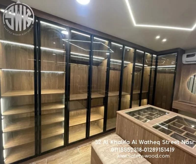 Safety Wood small dressing room ideasللمطابخ والدريسنج روم📞 -