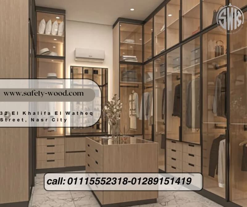 أفضل تصميمات دريسنج روم حسب الطلب | SafetyWood للمطابخ والدريسنج روم 📞 -
