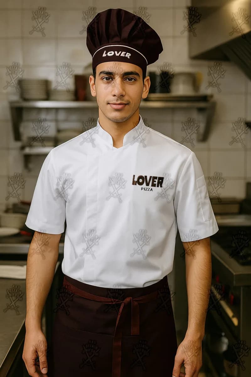 Chef uniform-أفضل تصميمات يونيفورم الشيفات -يونيفورم مطاعم وكافيهات -يونيفورم فندقى في الهرم